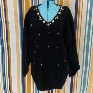 True Vintage Jeweled Sweater